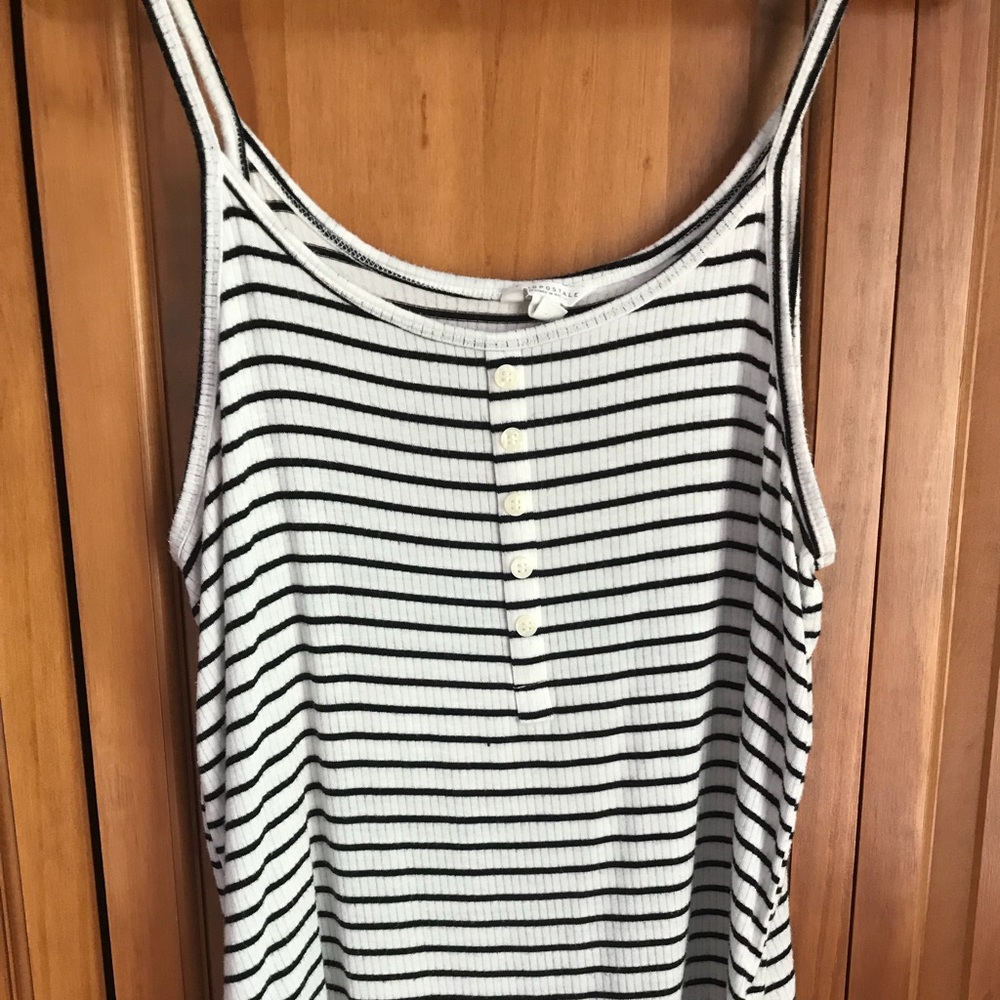 Striped tank top